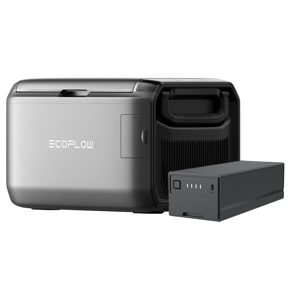 EcoFlow GLACIER Classic 35 L Kühlbox + 298 Wh Plug-in-Akku