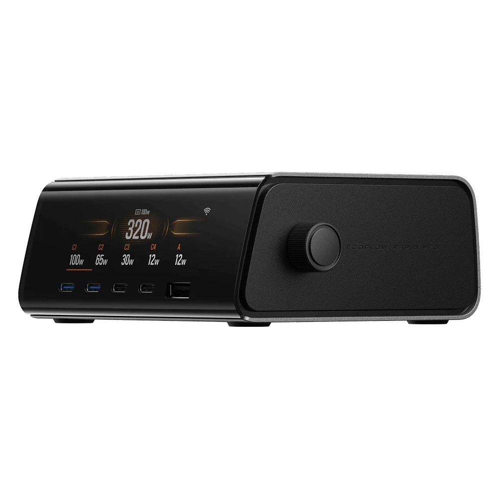 EcoFlow RAPID Pro 320 W Desktop GaN-Ladegerät