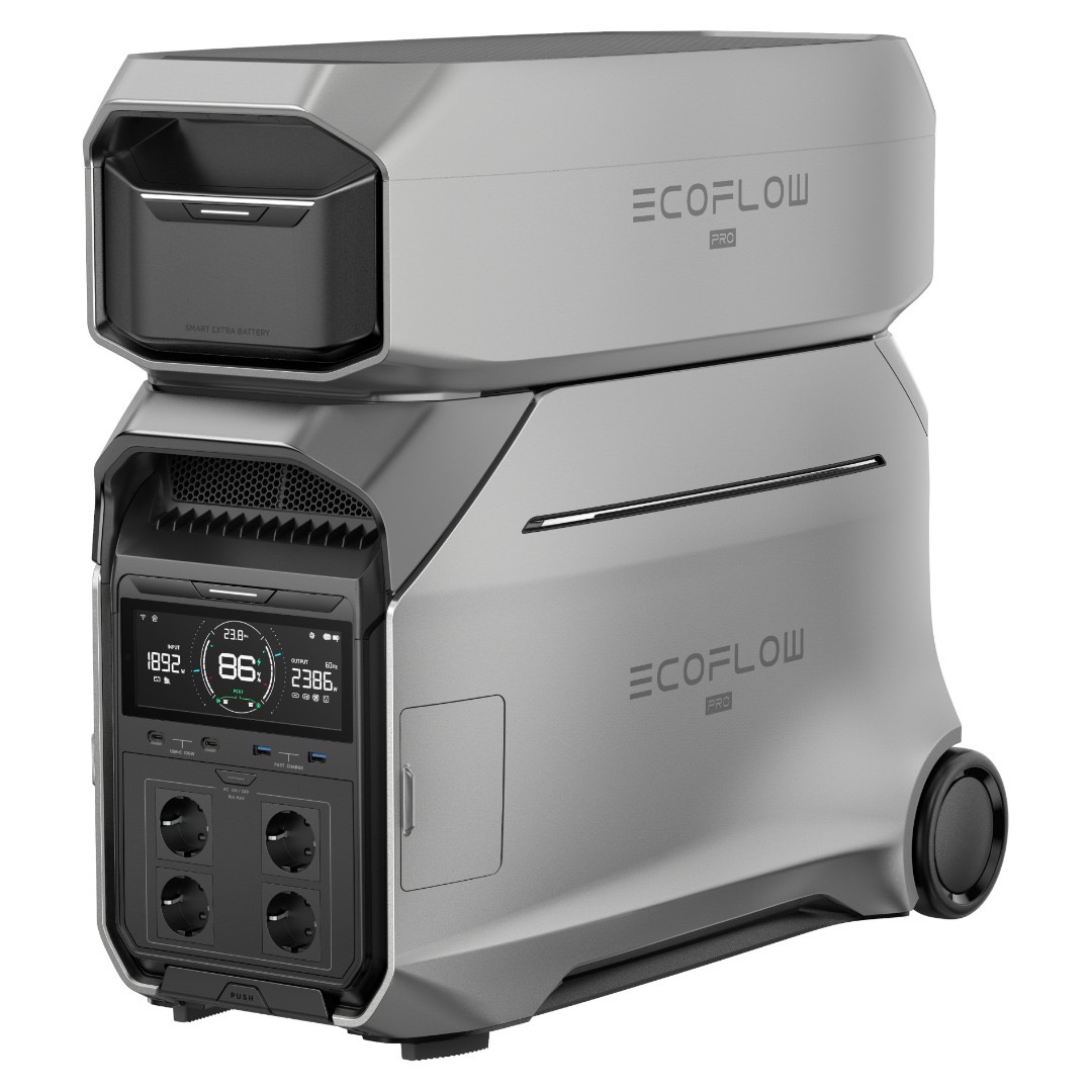 EcoFlow DELTA Pro 3 Power Station + DELTA Pro 3 Zusatzbatterie