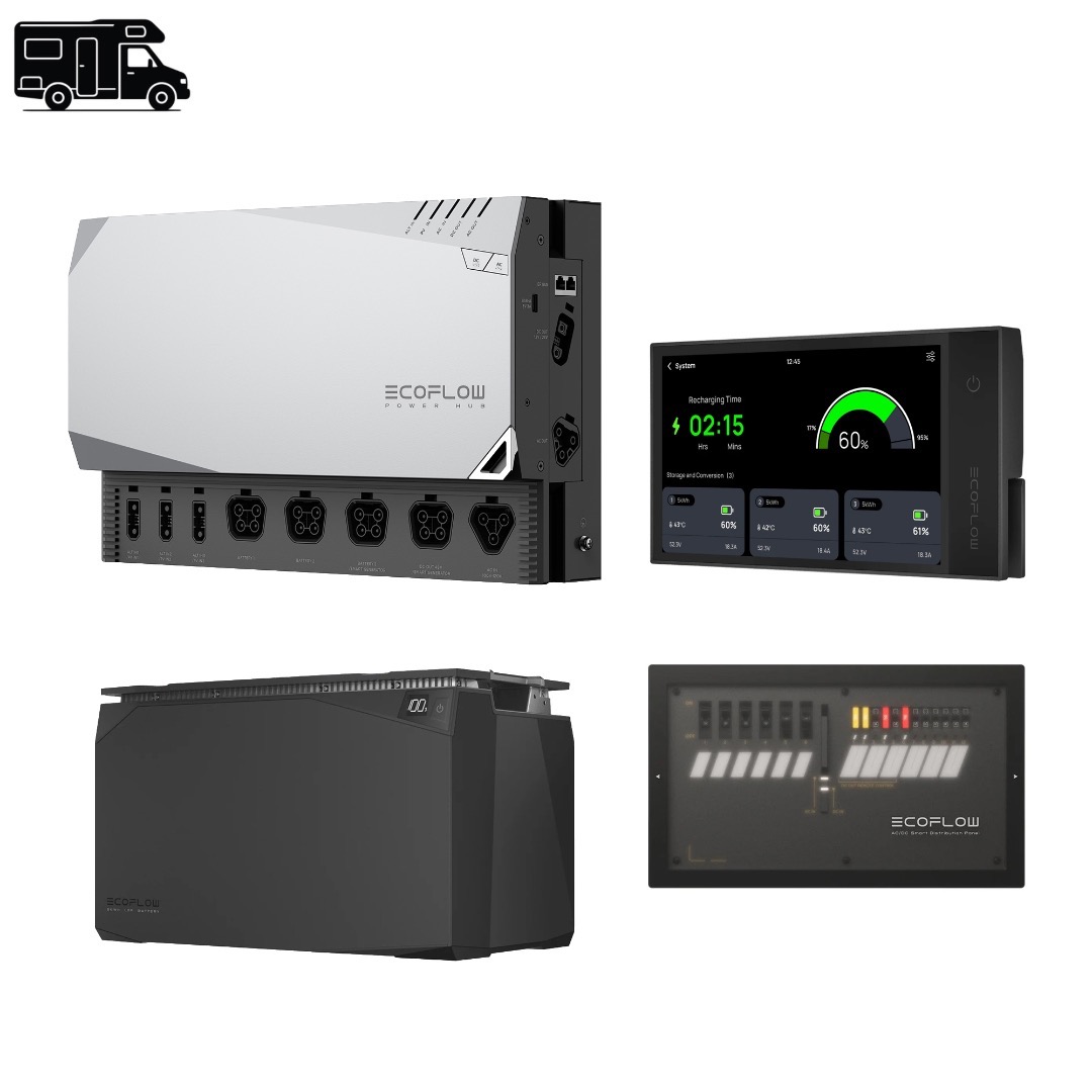EcoFlow Power Kit 5 kVA für Wohnmobile — Komplettset